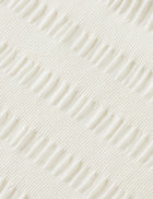 Relaxed Fit Horizonal Textured T-Shirt - Eggnog
