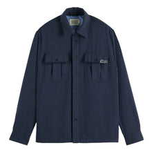 Relaxed-Fit Textured Shirt - Peacoat