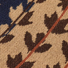 Knitted Short Sleeve Shirt - Leafs Aop