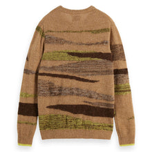 Fluffy Alpaca Wool Blend Crew Neck - Tannin