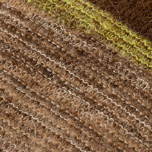 Fluffy Alpaca Wool Blend Crew Neck - Tannin