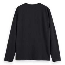 Relaxed Fit Jacquard Knit T-Shirt - Anthracite