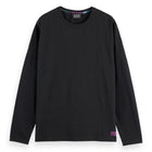 Relaxed Fit Jacquard Knit T-Shirt - Anthracite