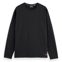 Relaxed Fit Jacquard Knit T-Shirt - Anthracite