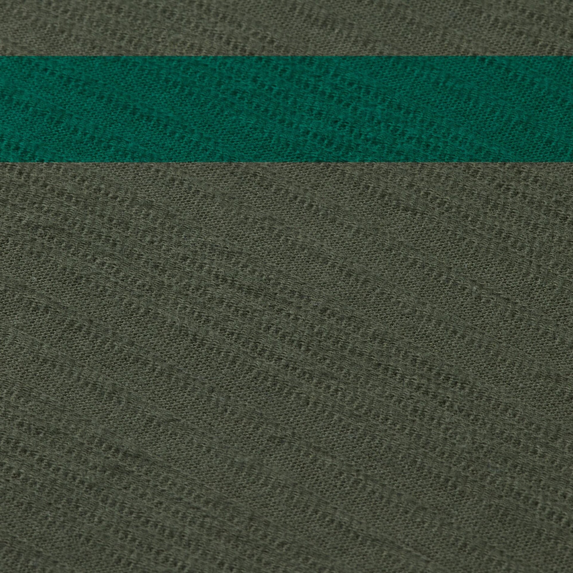 Relaxed Fit Bound Neckline T-Shirt - Thyme