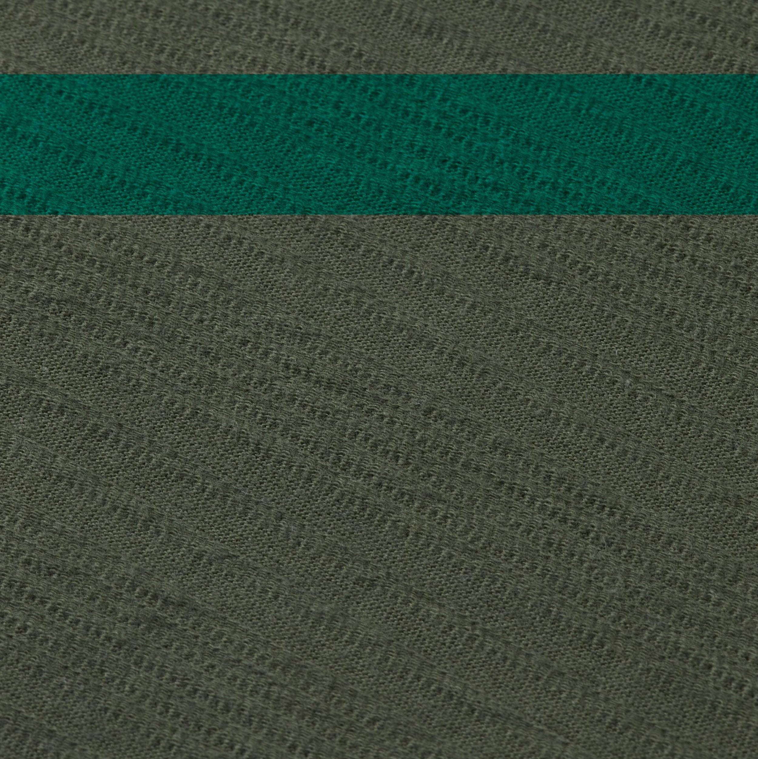 Relaxed Fit Bound Neckline T-Shirt - Thyme