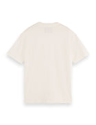 Relaxed Fit Washed Artwork T-Shirt - Bright White