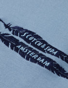 Loose Fit Artwork T-Shirt - Faded Denim