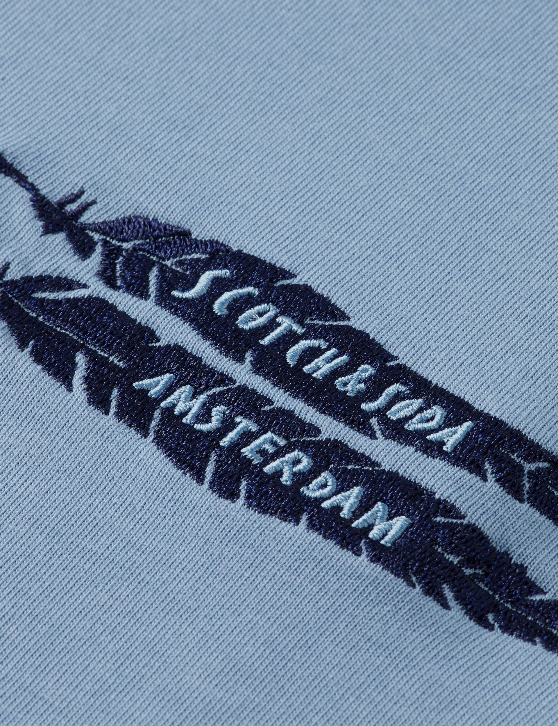 Loose Fit Artwork T-Shirt - Faded Denim