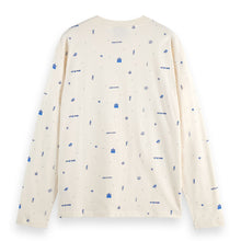 753 Years Celebration Relaxed Fit Allover Printed Tee - Let It Rain