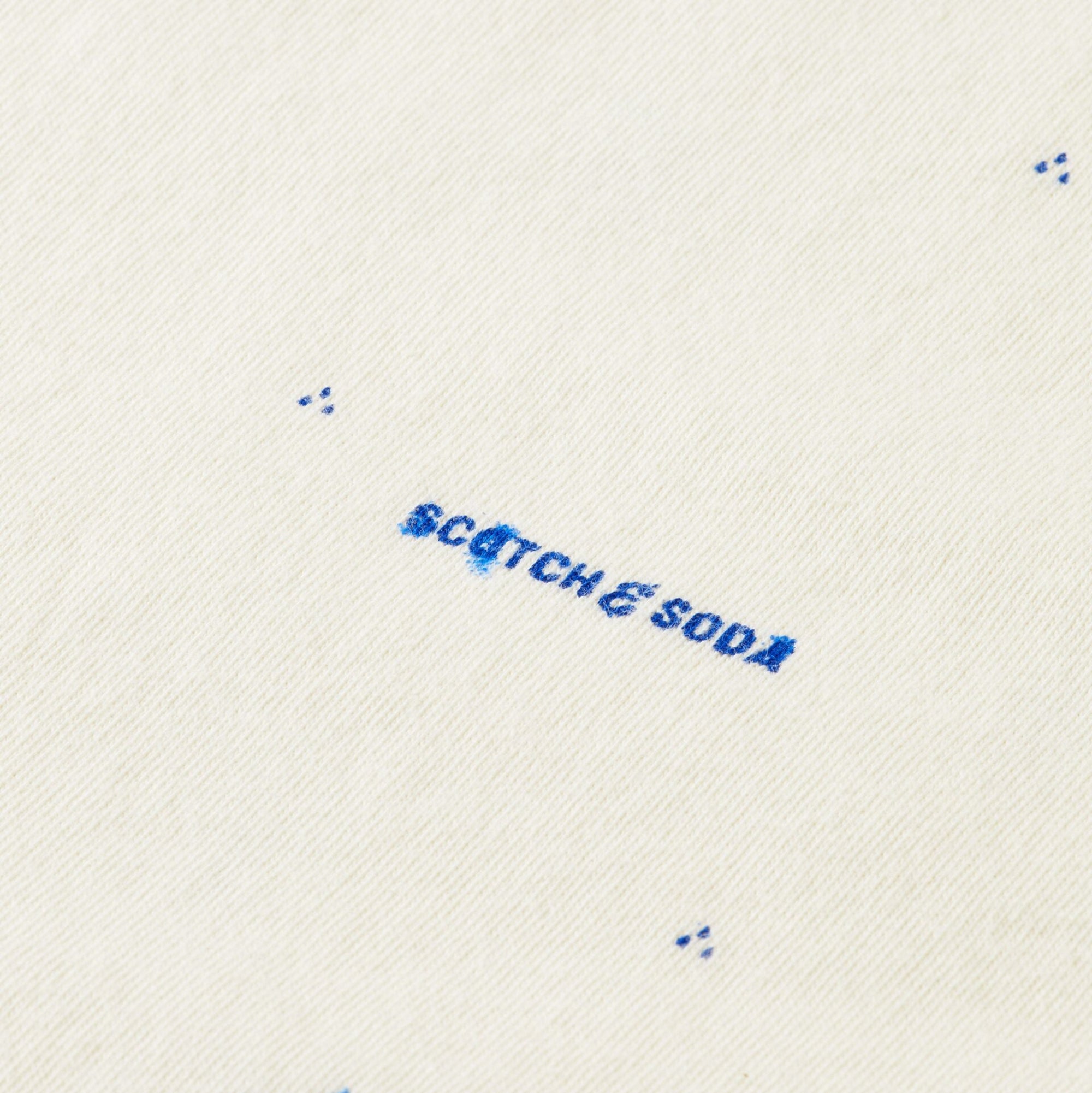 753 Years Celebration Relaxed Fit Allover Printed Tee - Let It Rain