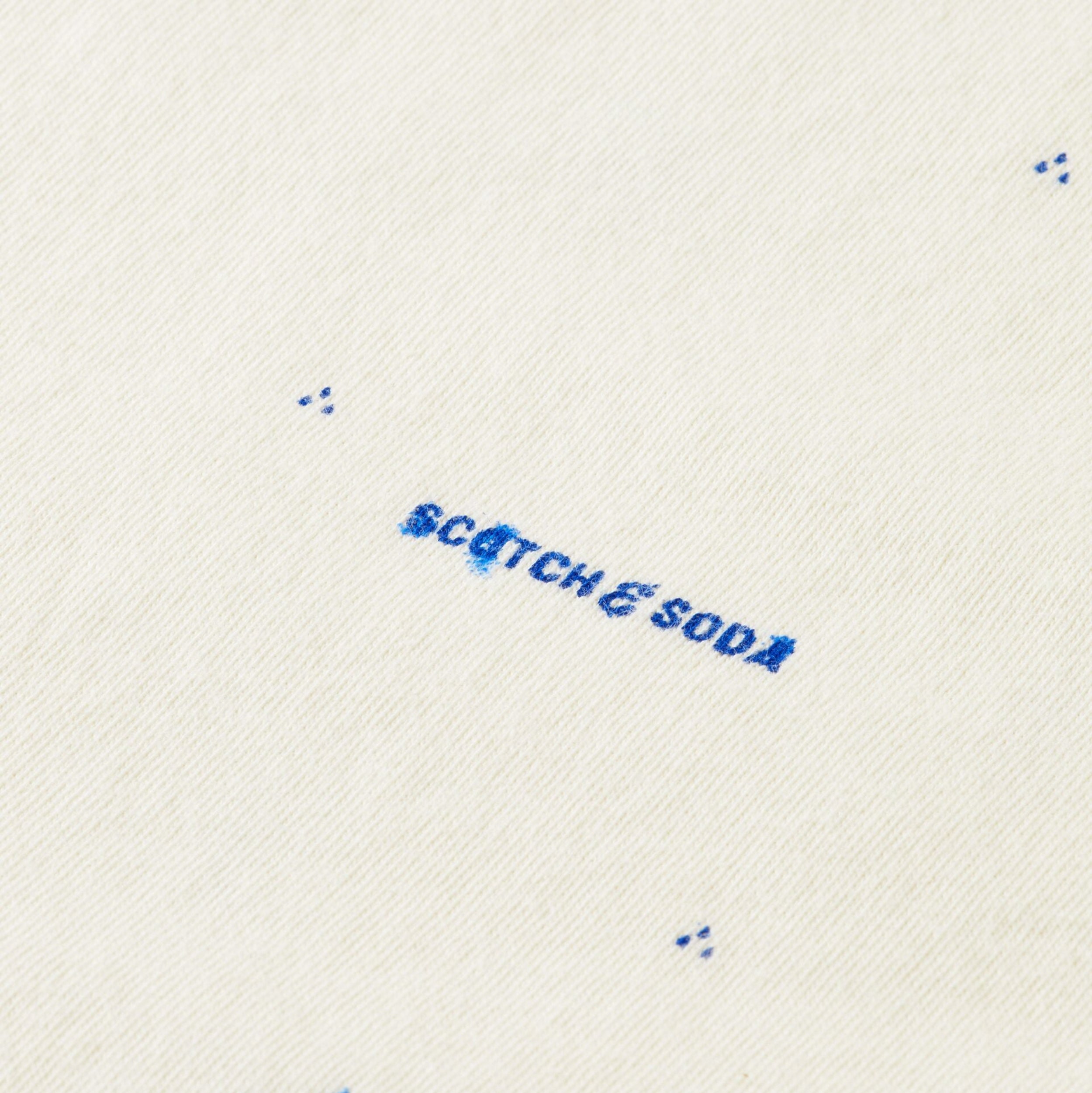 753 Years Celebration Relaxed Fit Allover Printed Tee - Let It Rain