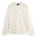 753 Years Celebration Relaxed Fit Allover Printed Tee - Let It Rain