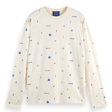 753 Years Celebration Relaxed Fit Allover Printed Tee - Let It Rain