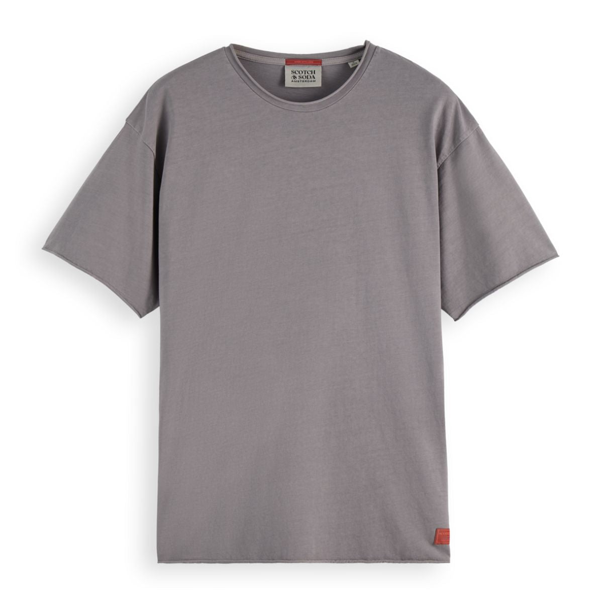 Raw Edge T-Shirt - Gull