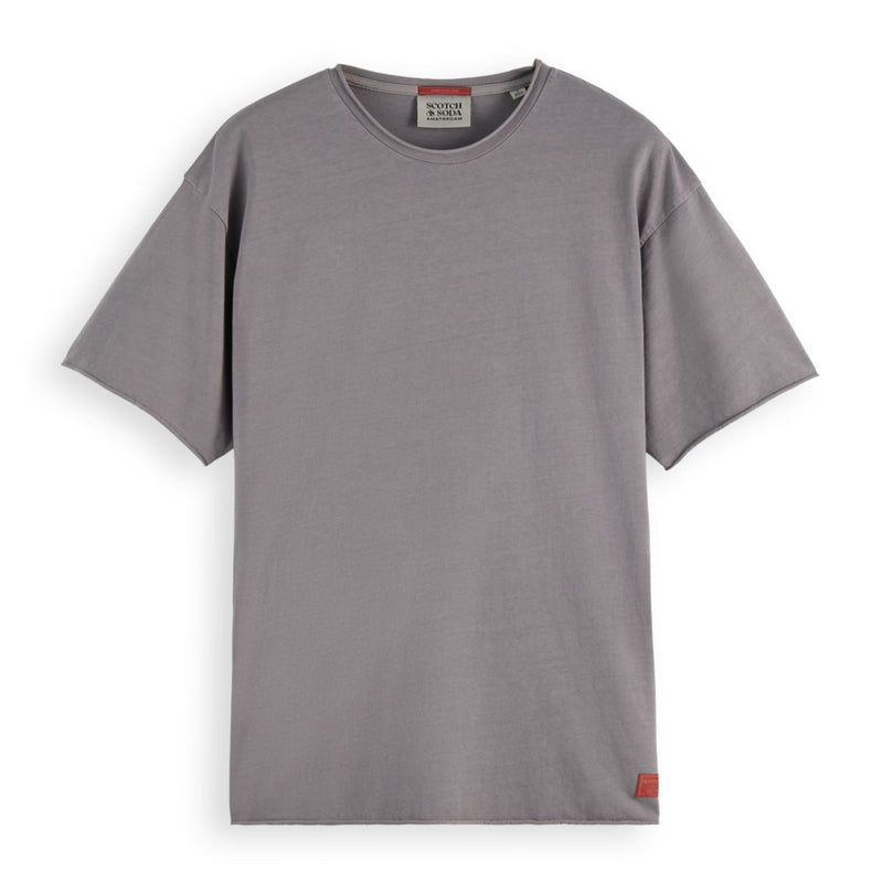 Raw Edge T-Shirt - Gull
