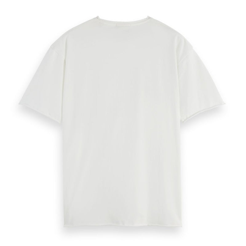 Raw Edge T-Shirt - Bright White