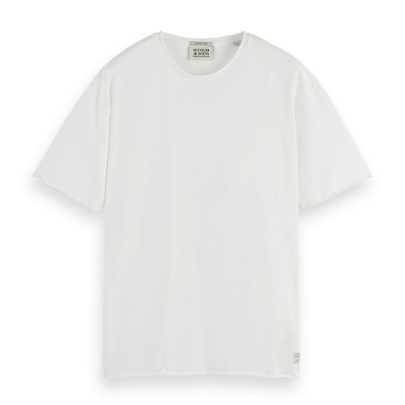 Raw Edge T-Shirt - Bright White