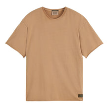 Raw Edge T-Shirt - Tannin