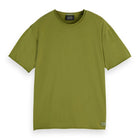 Raw Edge T-Shirt - Calla Green