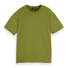 Raw Edge T-Shirt - Calla Green