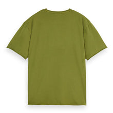 Raw Edge T-Shirt - Calla Green
