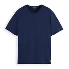 Raw Edge T-Shirt - Peacoat