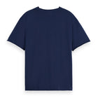 Raw Edge T-Shirt - Peacoat