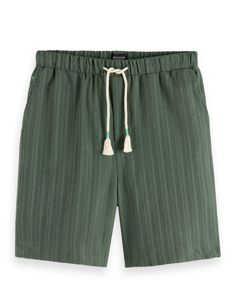 Fave Tonal Striped  Regular Short - Thyme