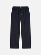 Interlock Relaxed Straight Fit Track Pant - Sky Captain