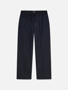 Interlock Relaxed Straight Fit Track Pant - Sky Captain
