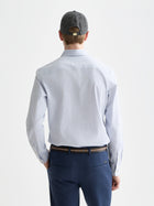 Striped Slimfit Poplin Shirt - Infinity Stripe