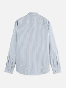 Striped Slimfit Poplin Shirt - Infinity Stripe