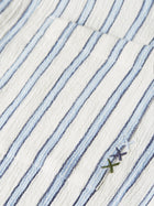 Chemise rayée à effet froissé, coupe classique - Rayures Windsurfer