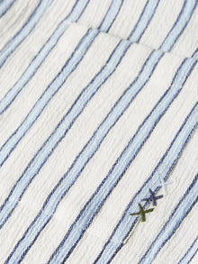 Chemise rayée à effet froissé, coupe classique - Rayures Windsurfer