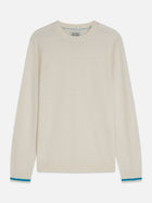 Linenblend Regular Fit Pullover - Eggnog