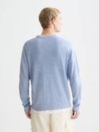 Linenblend Melange Regular Fit Pullover - Infinity Melange