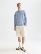 Linenblend Melange Regular Fit Pullover - Infinity Melange