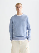 Linenblend Melange Regular Fit Pullover - Infinity Melange