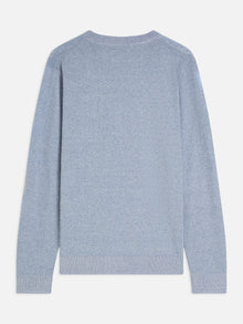 Linenblend Melange Regular Fit Pullover - Infinity Melange