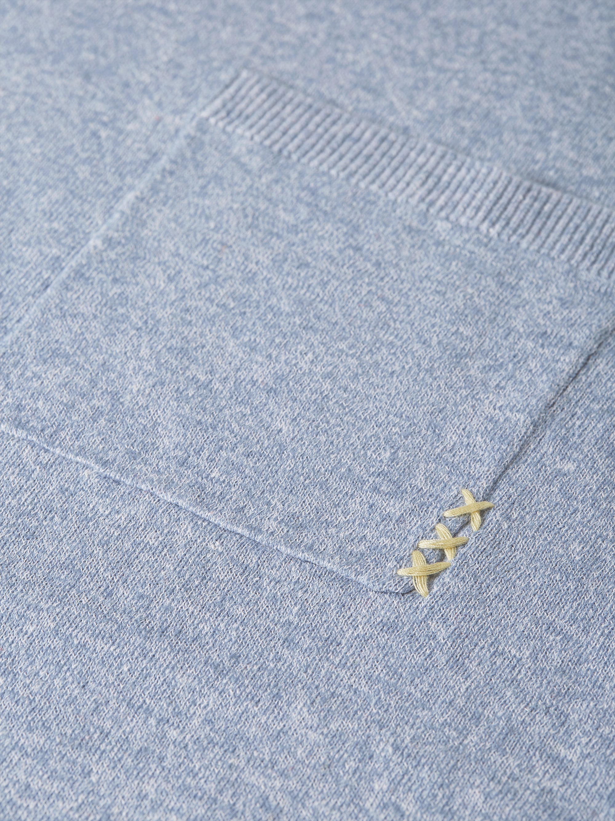Linenblend Melange Regular Fit Pullover - Infinity Melange