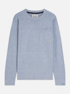 Linenblend Melange Regular Fit Pullover - Infinity Melange