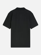 Structured Ribbed Relaxed Polo - Meteorite