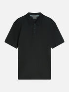 Structured Ribbed Relaxed Polo - Meteorite