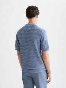 Polo en maille ajourée coupe classique - Infinity