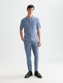 Polo en maille ajourée coupe classique - Infinity