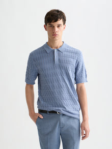 Polo en maille ajourée coupe classique - Infinity