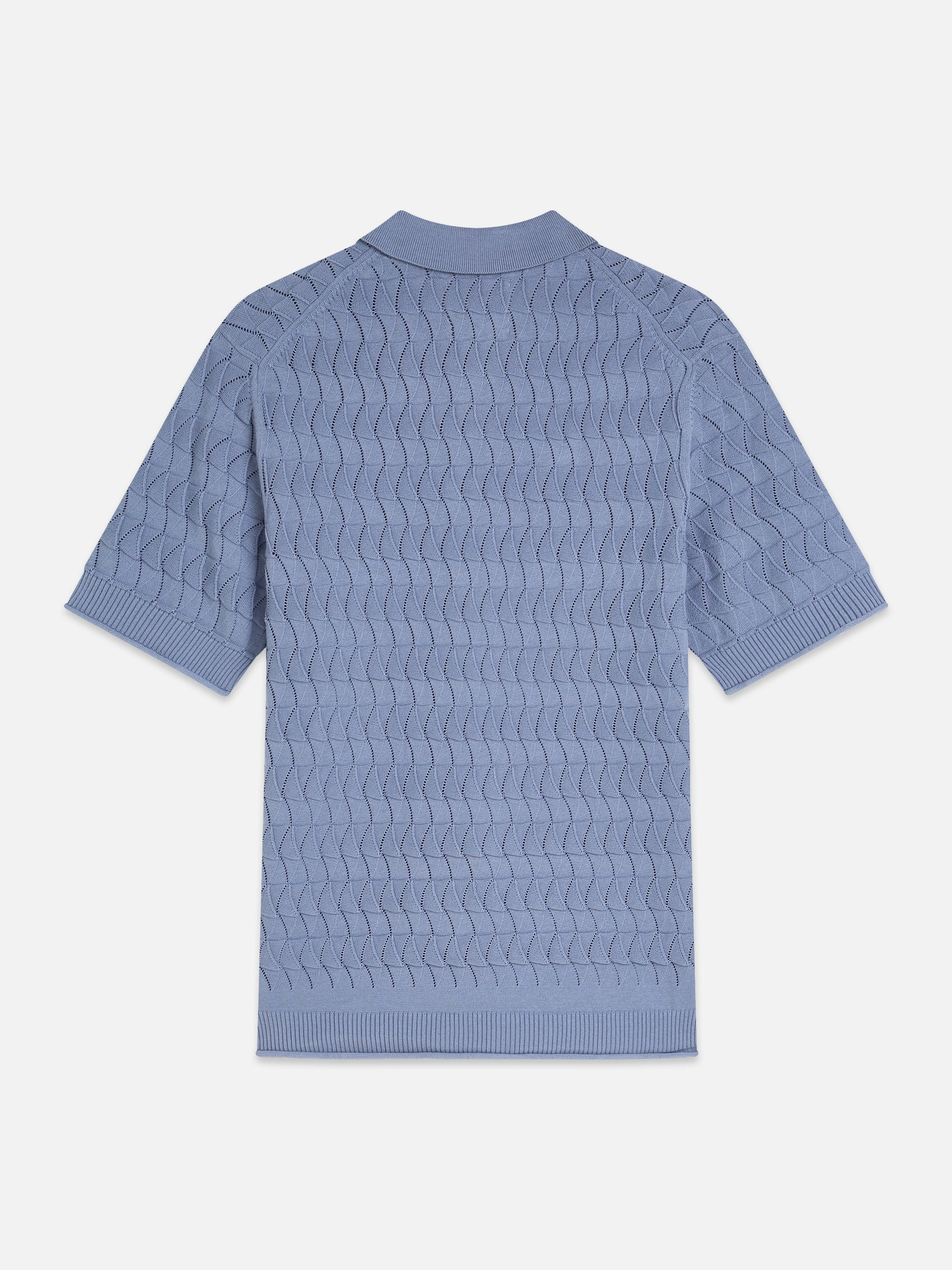 Polo en maille ajourée coupe classique - Infinity