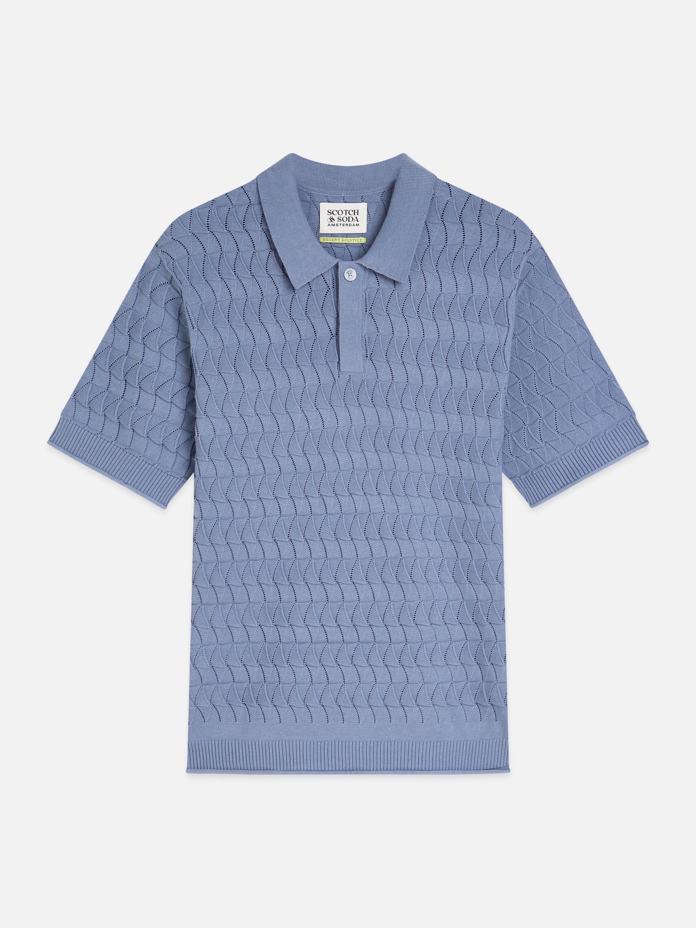 Polo en maille ajourée coupe classique - Infinity