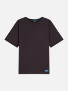 Rawedged Relaxed Fit Garmentdyed T-Shirt - Meteorite